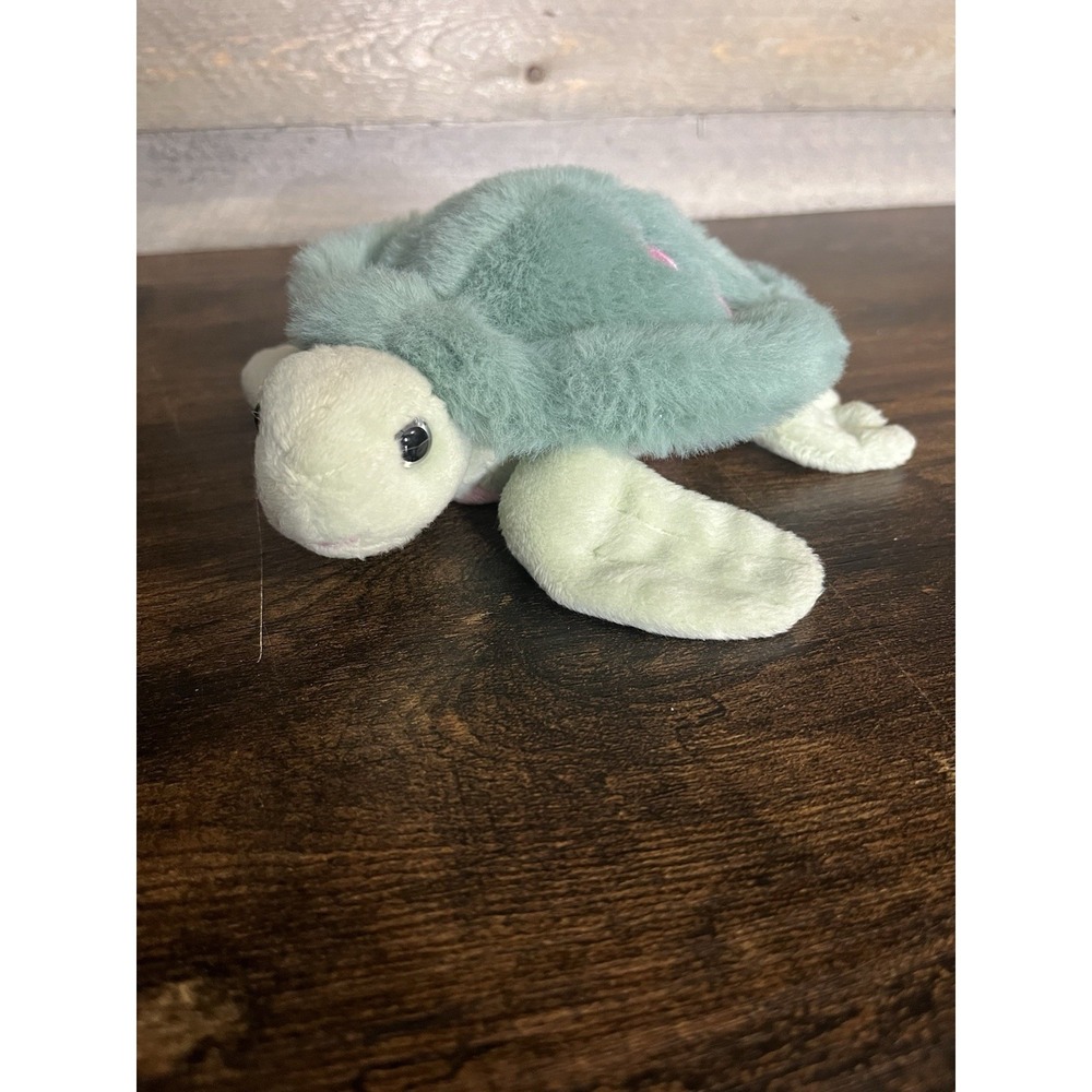 Douglas Aqua Sea Turtle Plush Small 7"